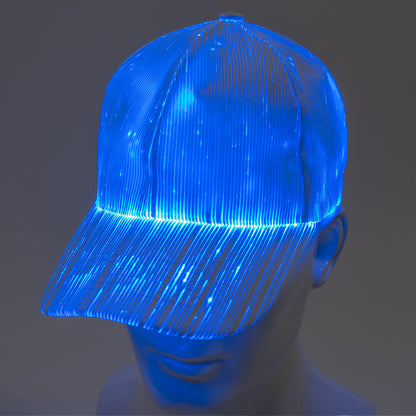 Led fiber Optic hat For EDM Festivals And Raves