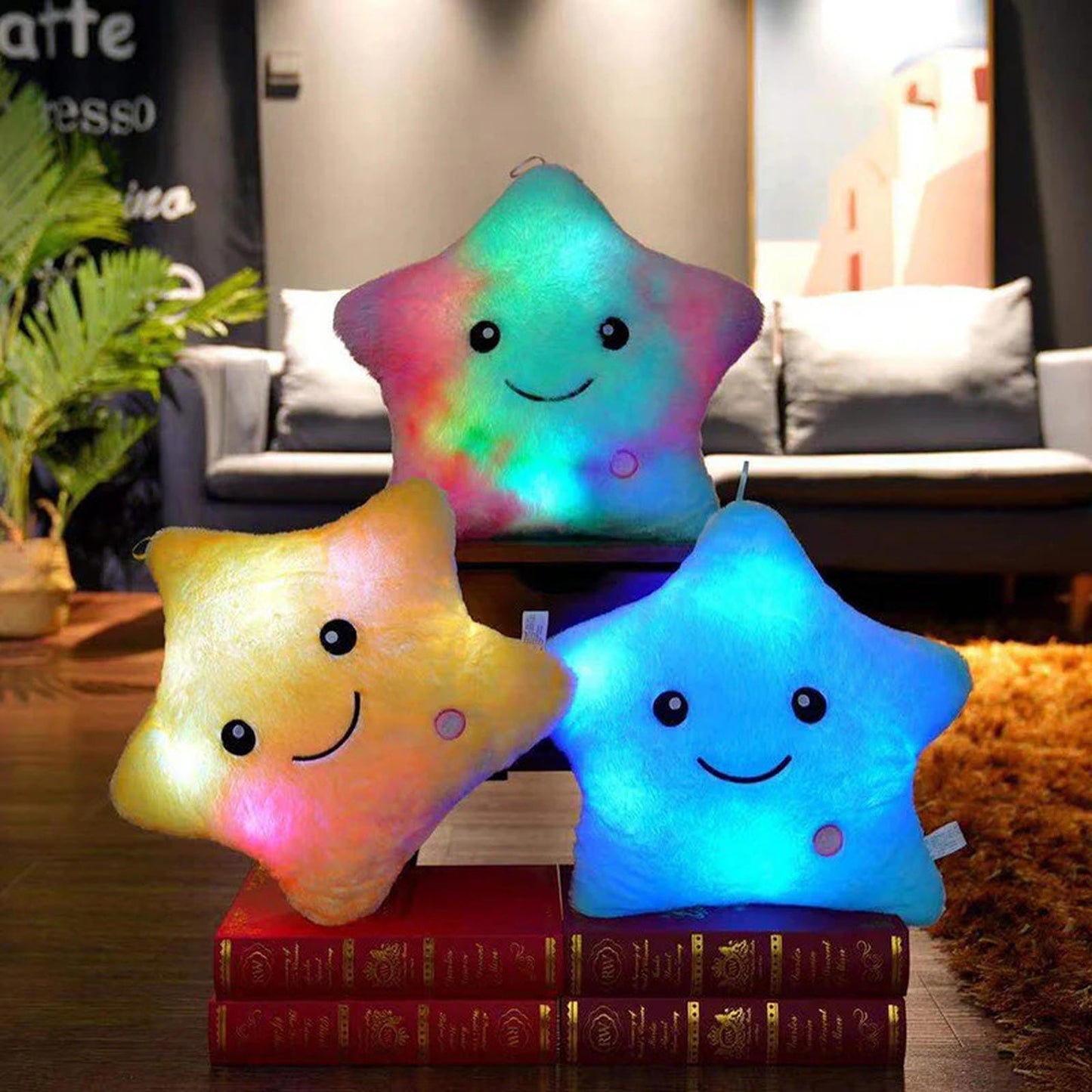 Glow Pillow Plush Toy for EDM Festivals and Raves
