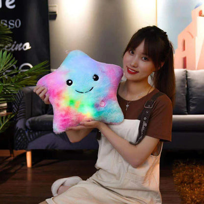 Glow Pillow Plush Toy for EDM Festivals and Raves