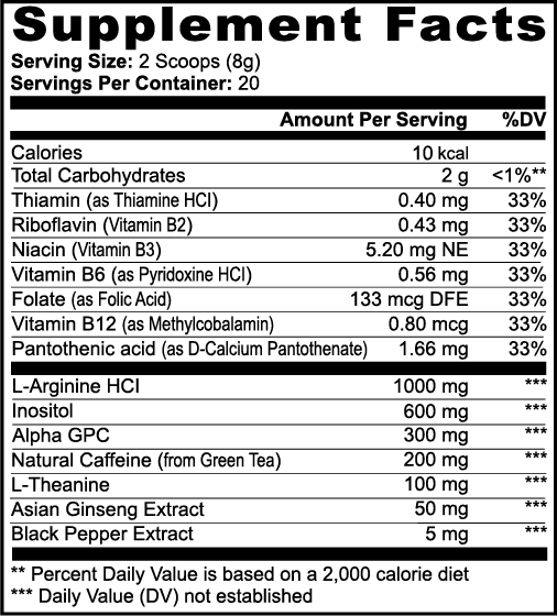 Zoned Out Focus Powder (Sour Candy)