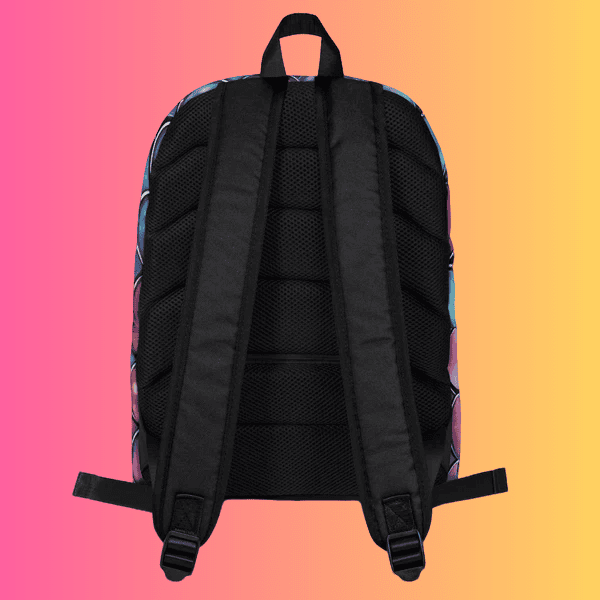 Abstract Rave Backpack - Your Ultimate Festival Companion for EDM Lovers