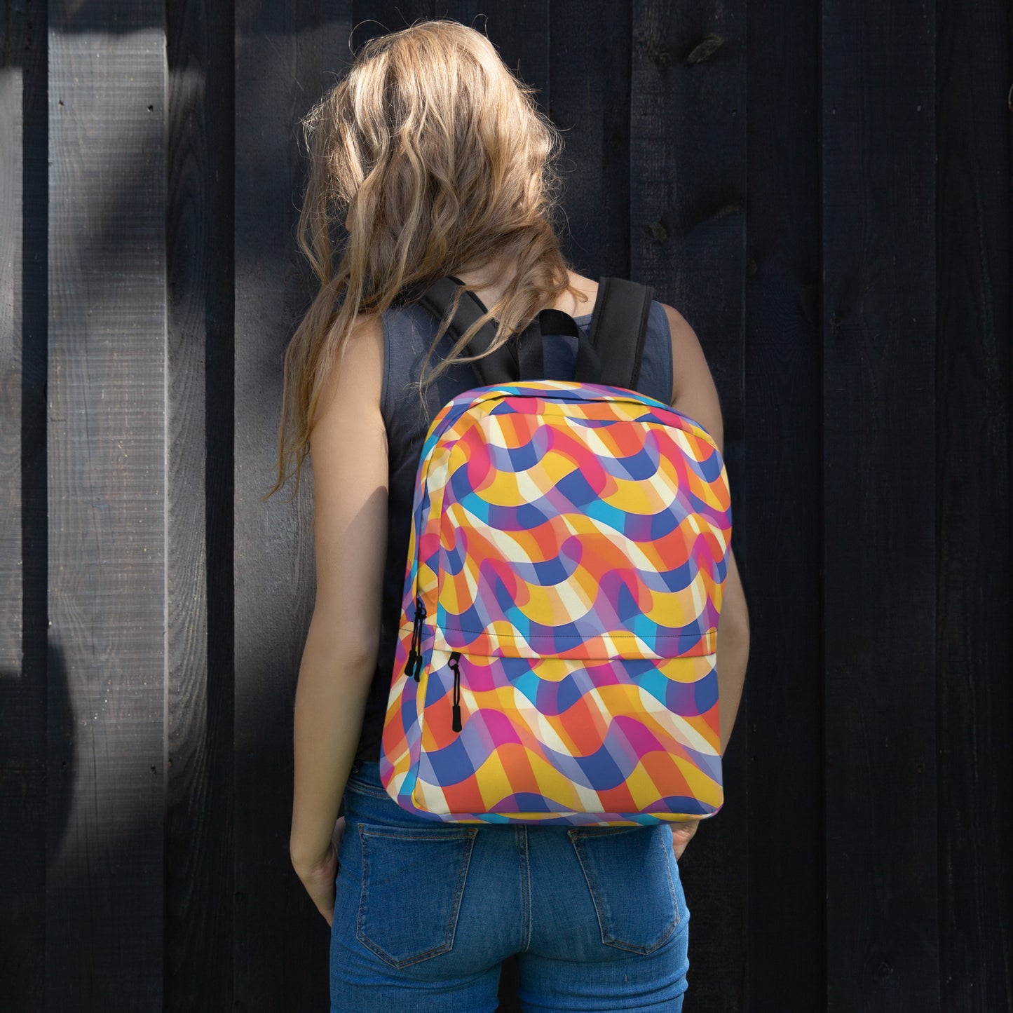 Abstract Festival Backpack for EDM Lovers