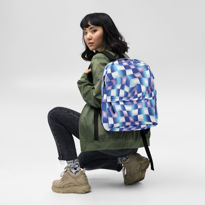 Playful Abstract Backpack for Festivals