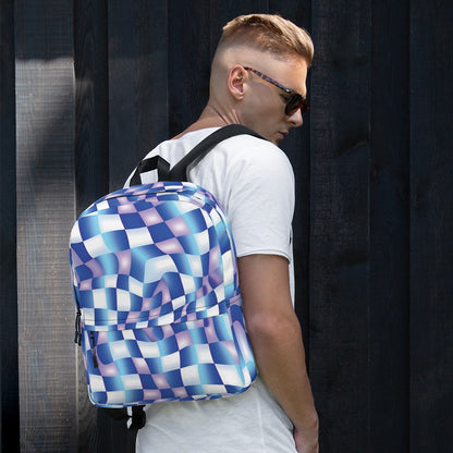 Playful Abstract Backpack for Festivals