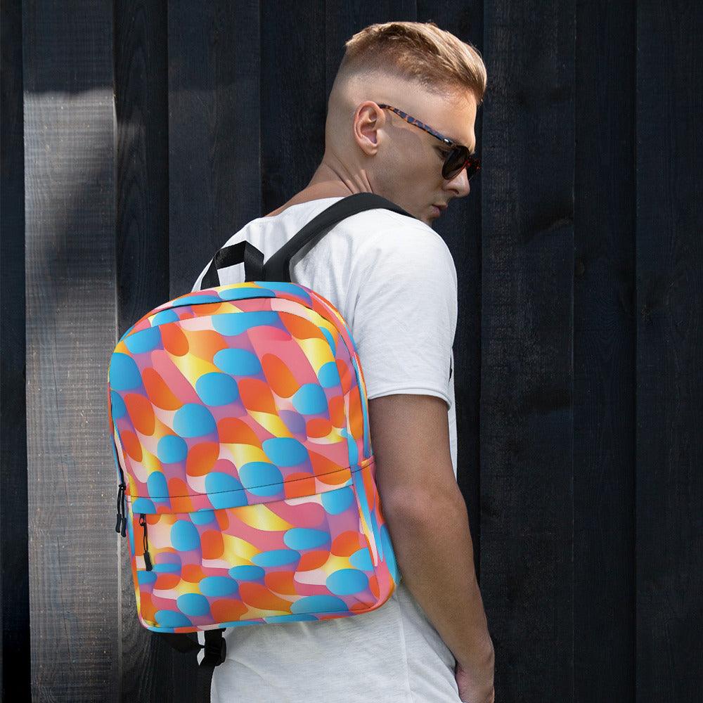 Abstract Festival Backpack - Ultimate EDM Companion