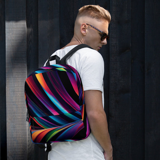 Neon Swirl Festival Backpack