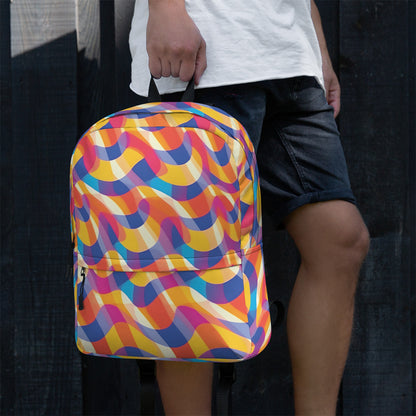 Abstract Festival Backpack for EDM Lovers