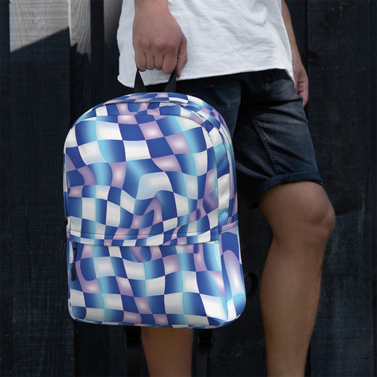 Playful Abstract Backpack for Festivals