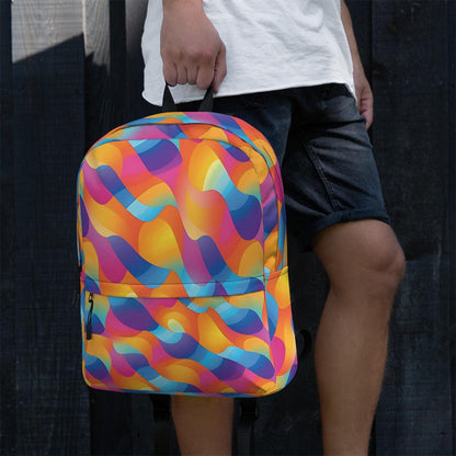 Abstract Rave Backpack for Festivals