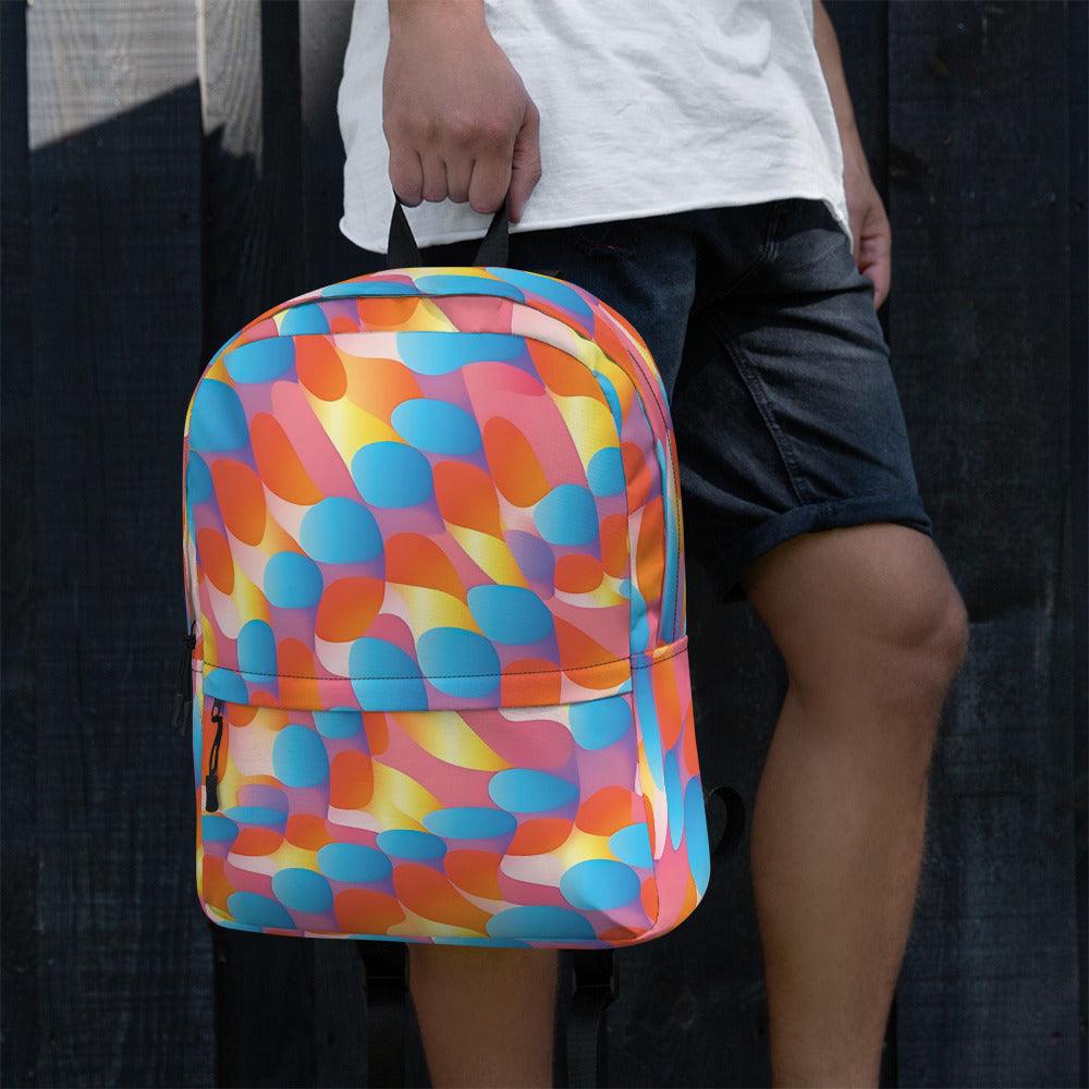 Abstract Festival Backpack - Ultimate EDM Companion