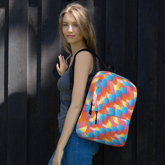 Abstract Festival Backpack - Ultimate EDM Companion