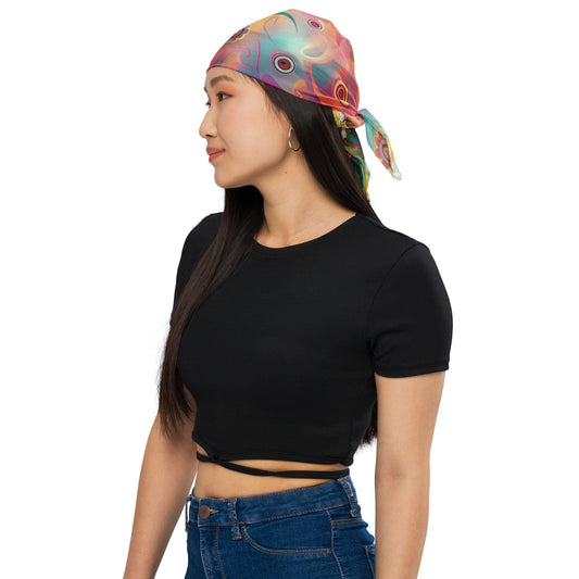 Vibrant Hippie Bandana for Raves & Festivals