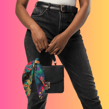 Vibrant Hippie Bandana for Festivals and Raves