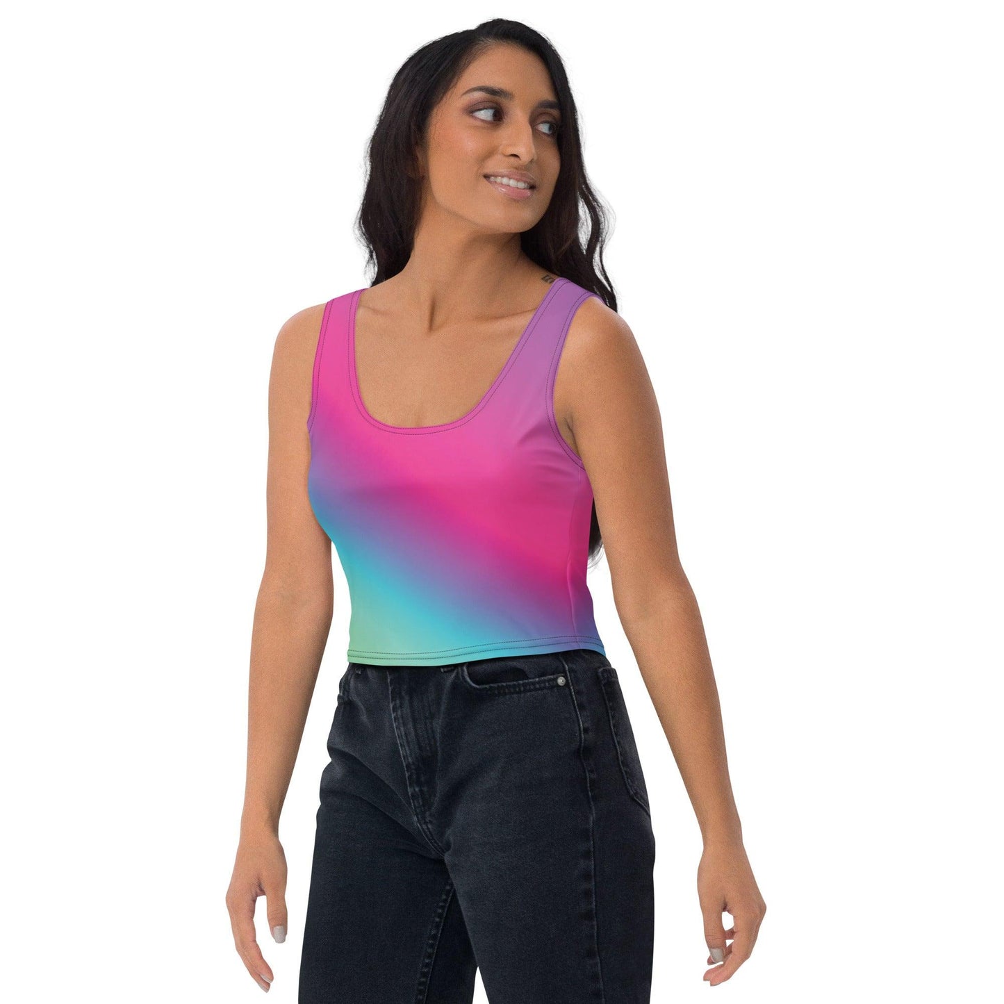 Radiant Crop Top for Festivals & Raves