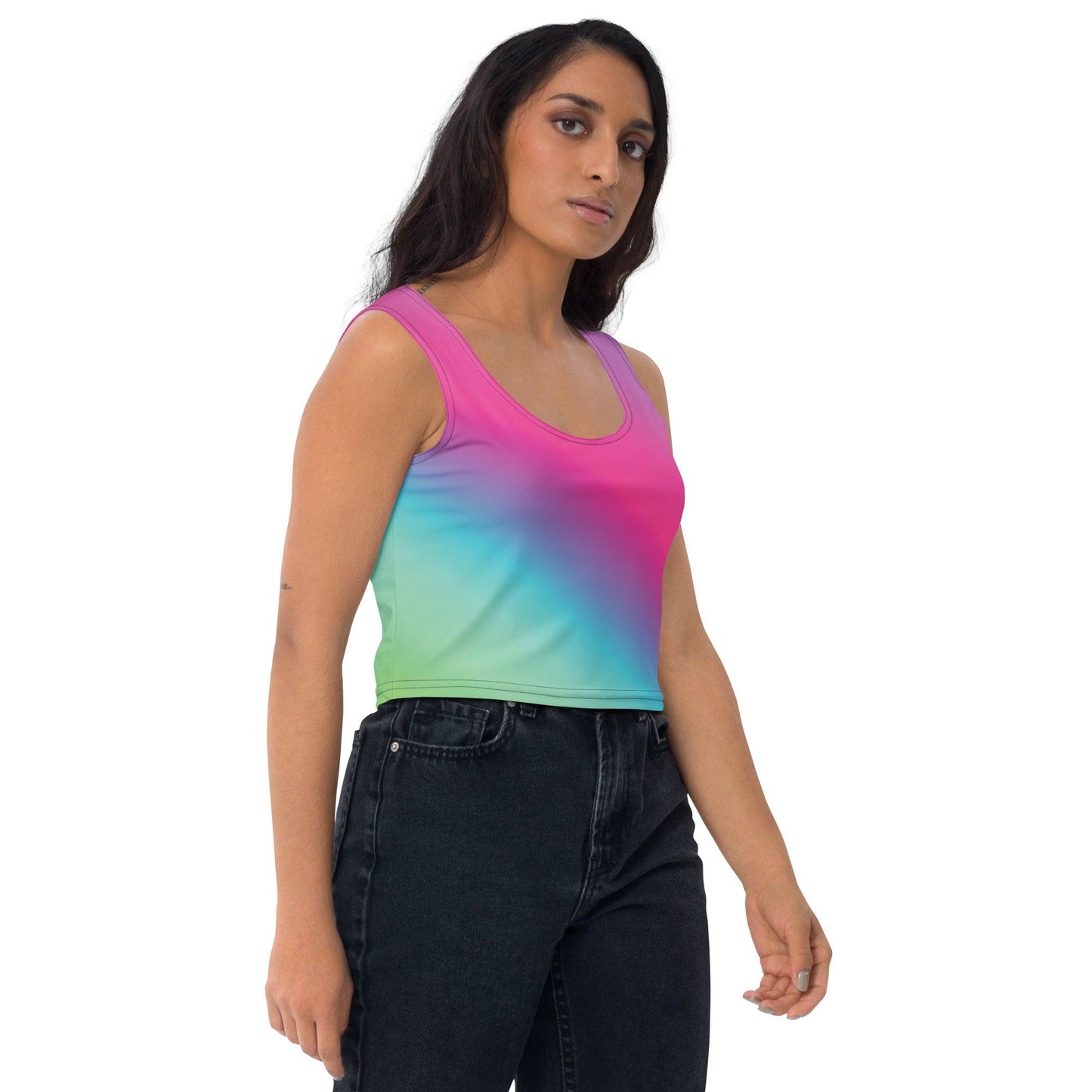 Radiant Crop Top for Festivals & Raves