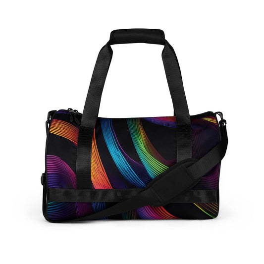 Neon Swirl Festie Travel Bag