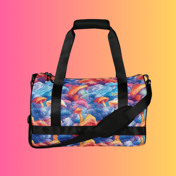 Mushroom Festie Travel Bag - Your Ultimate Rave Adventure Companion