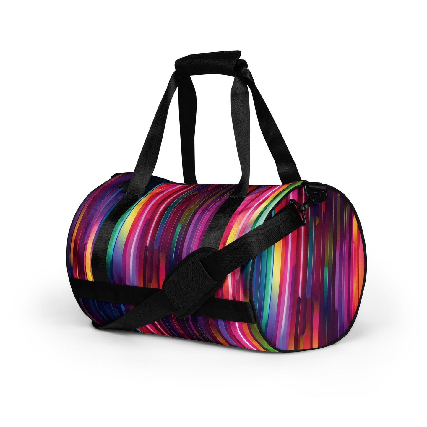 Neon Swirl Festie Travel Bag - Perfect for Raves & Festivals