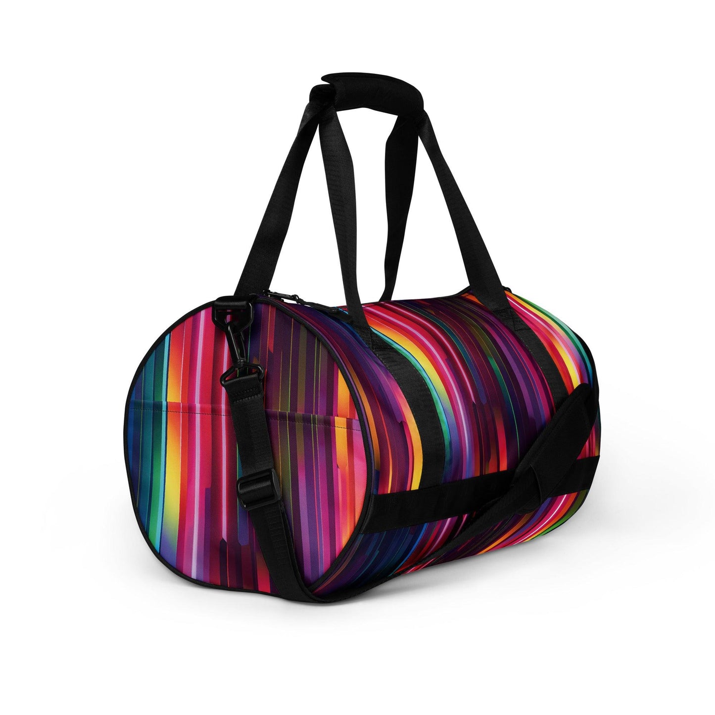 Neon Swirl Festie Travel Bag - Perfect for Raves & Festivals