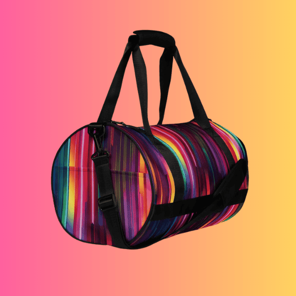 Neon Swirl Festie Travel Bag - Your Ultimate Rave Essential