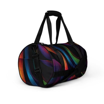 Neon Swirl Festie Travel Bag