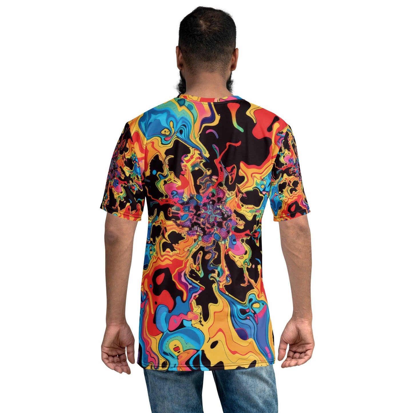 Trippy Abstract Men's Rave T-Shirt