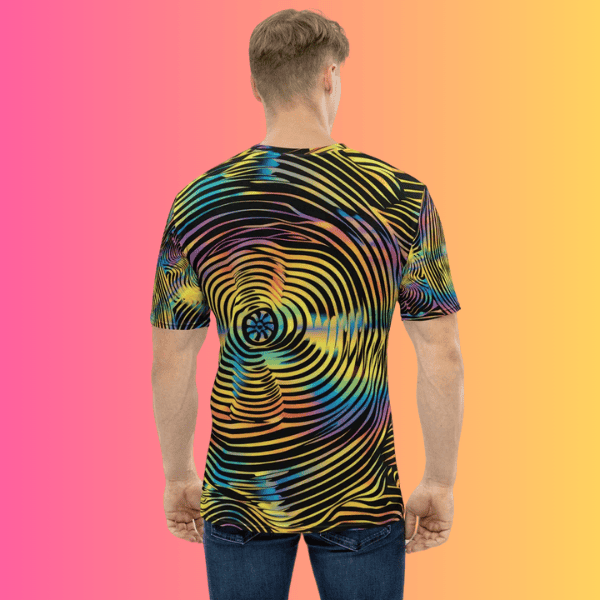 Psychedelic Electric Men's Rave T-Shirt – EDM Festival Essential