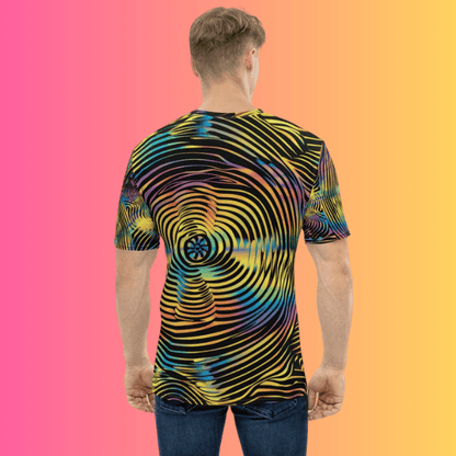 Psychedelic Electric Men's Rave T-Shirt – EDM Festival Essential