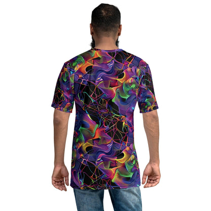 Trippy Abstract Men's Festival T-Shirt