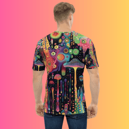Vibrant Men's Festival T-Shirt for Rave Lovers