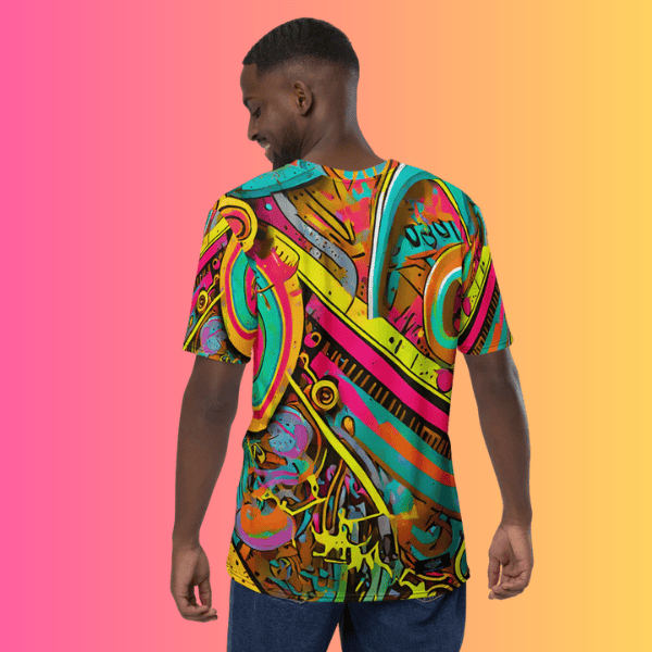 Vibrant Men's Festival T-Shirt for Rave Lovers