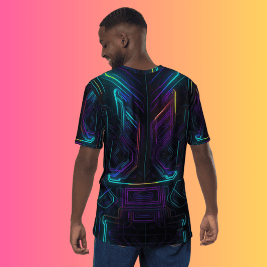 Festival Vibes Men's Playful T-Shirt for Rave Enthusiasts