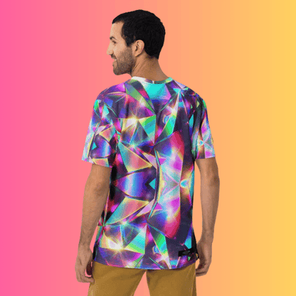 Vibrant Men’s Festival Vibes T-Shirt for EDM Lovers
