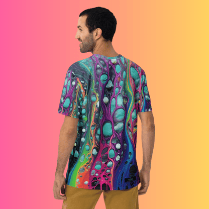 Psychedelic Vibes Men’s Festival T-Shirt - Ultimate Rave Gear