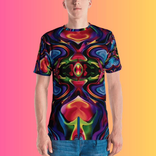 Vibrant Abstract Festival T-Shirt for Music Lovers