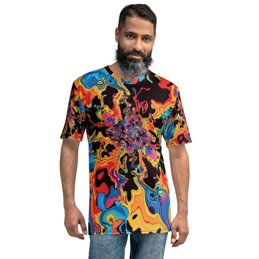 Trippy Abstract Men's Rave T-Shirt