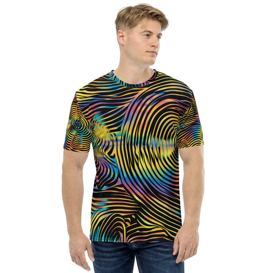 Trippy Abstract Men's Rave T-shirt