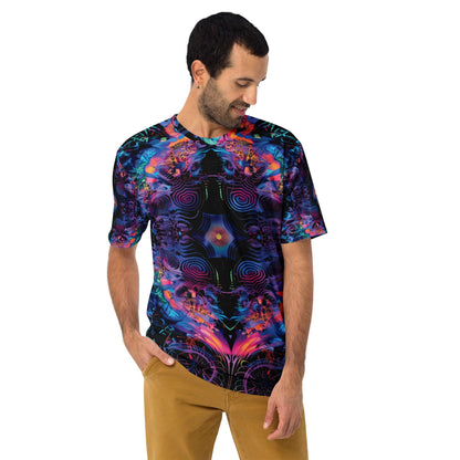 Trippy Abstract Men's Festival T-Shirt