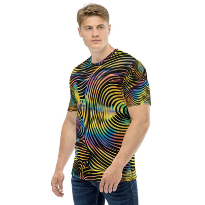 Trippy Abstract Men's Rave T-shirt