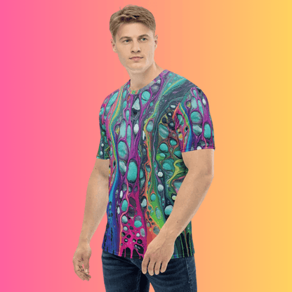 Psychedelic Vibes Men’s Festival T-Shirt - Ultimate Rave Gear