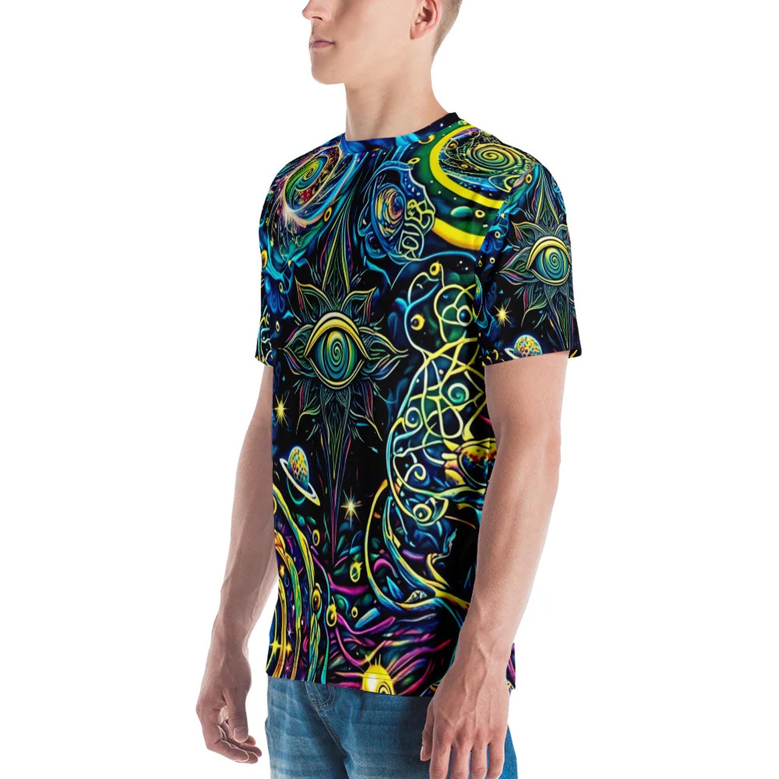 Psychedelic Men's t-shirt - EDMFestieGear.com