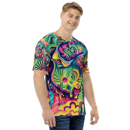 Trippy Abstract Men's Rave T-Shirt