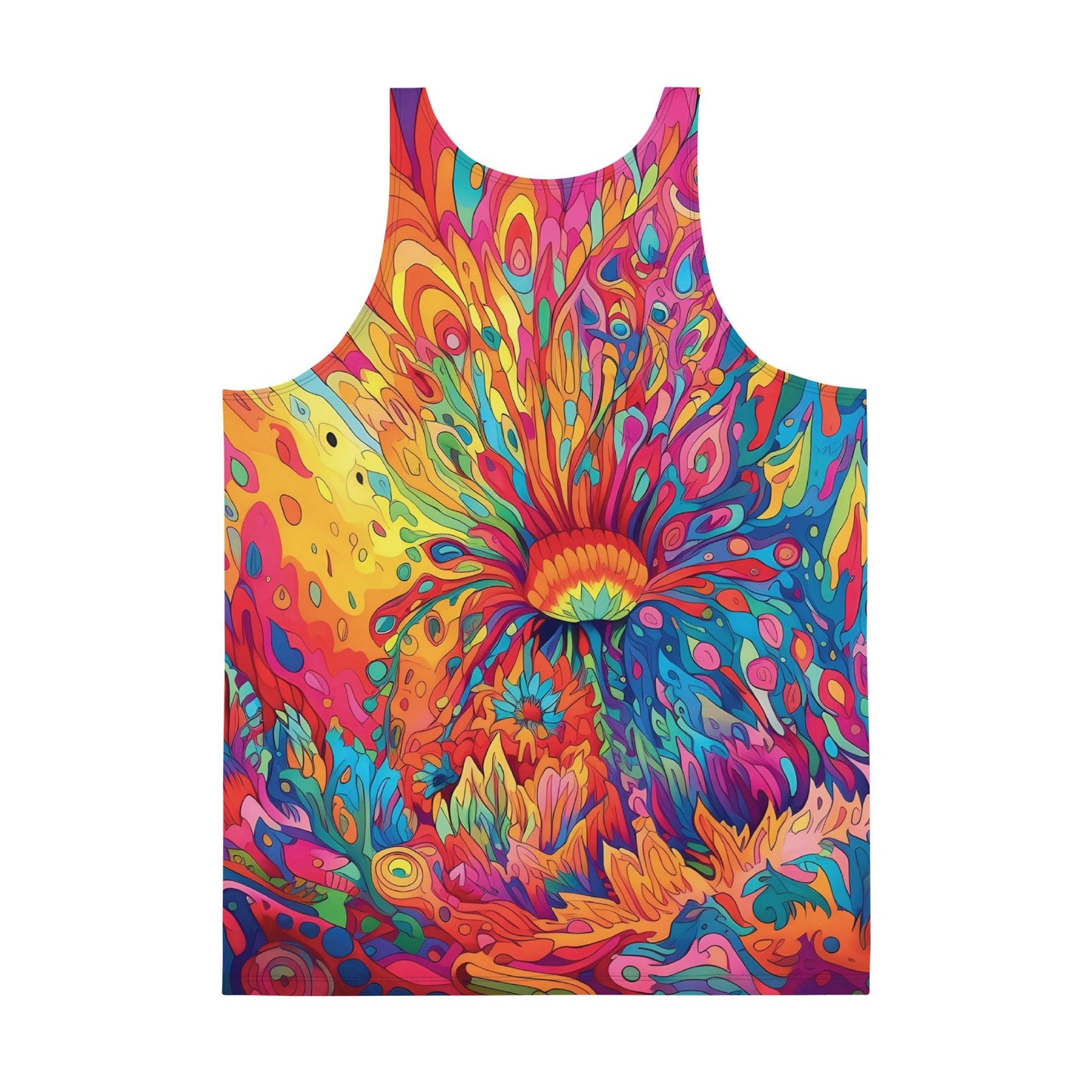 Vibrant Unisex Tank Top - Soft & Stylish for Festivals