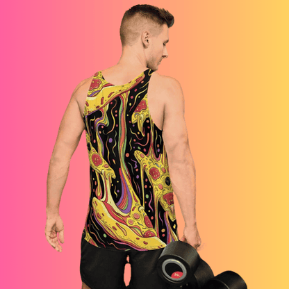 Vibrant Festival Tank Top - Soft and Eclectic Fit for Rave Lovers