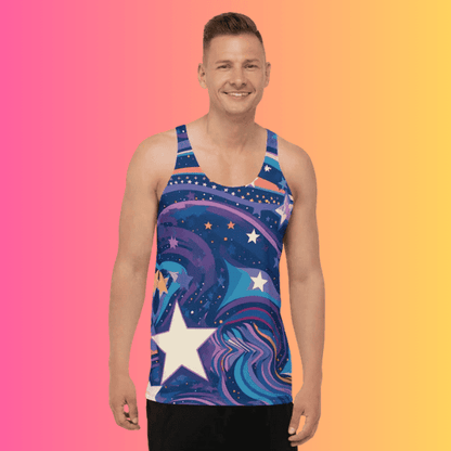 Vibrant Festival Tank Top - Soft, Stylish, and Ready for the Rave