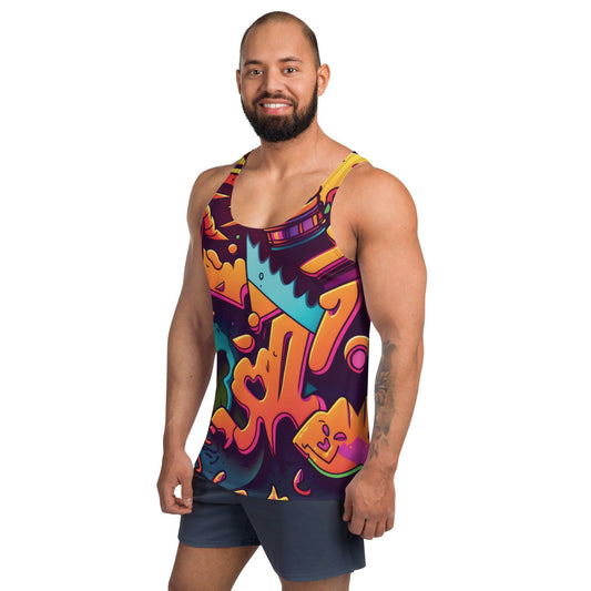 Vibrant Unisex Festival Tank Top