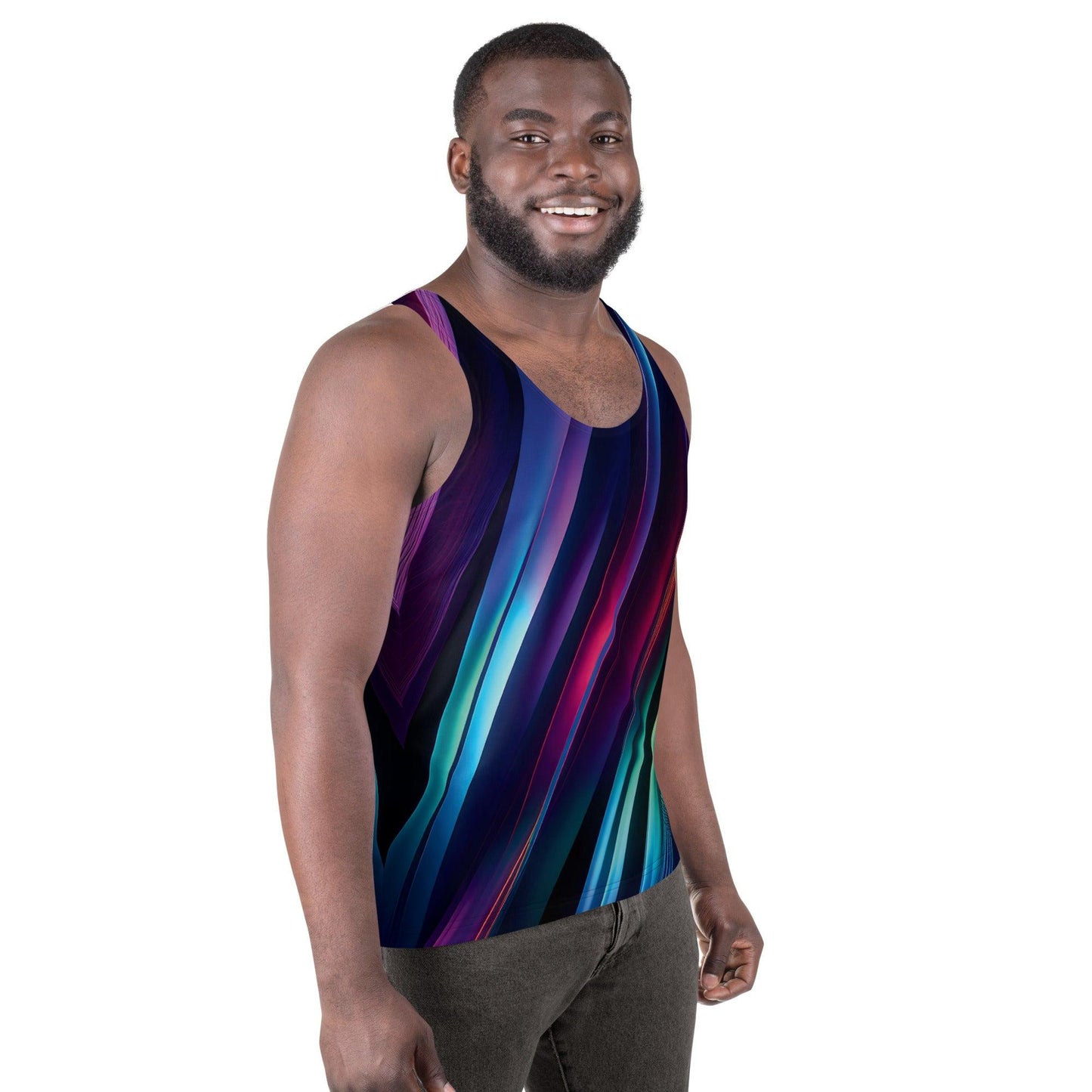 Vibrant Unisex Festival Tank Top - Soft & Stylish