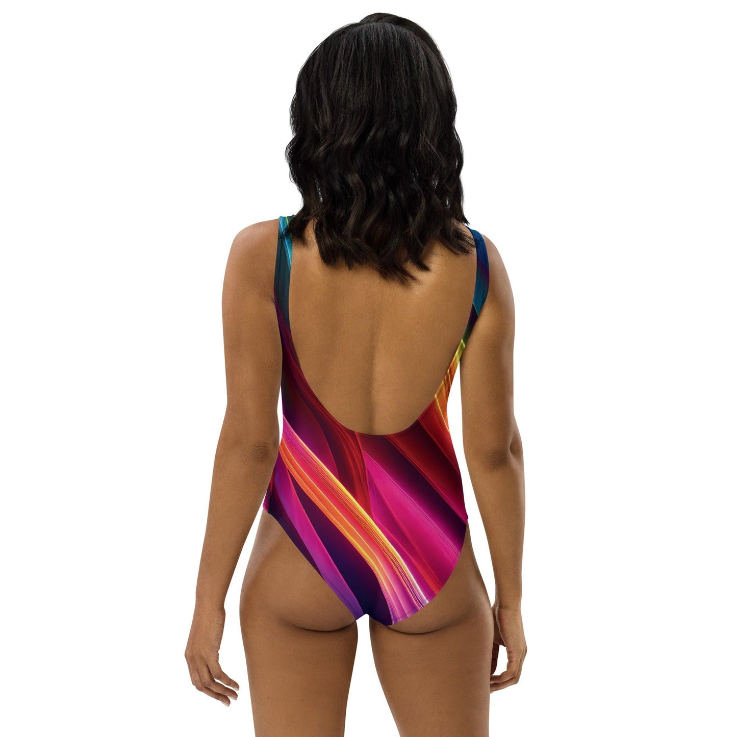 Festival Ready One-Piece Swimsuit for Raves and Beach