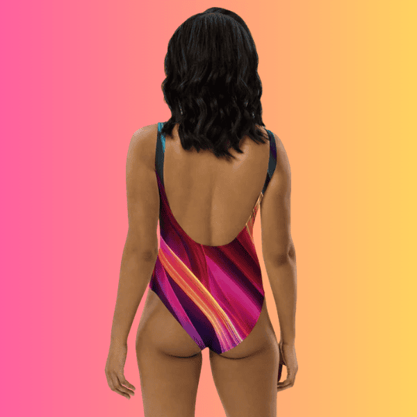 Festival-Ready One-Piece Swimsuit for EDM Vibes