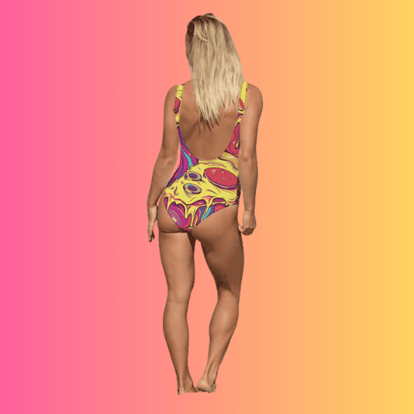 Custom One-Piece Festival Swimsuit for EDM Lovers